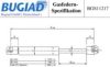 BUGIAD BGS11217 Gas Spring, boot-/cargo area